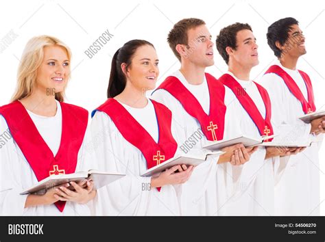 Church Choir Members Image And Photo Free Trial Bigstock
