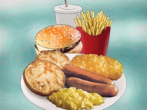 So if you eat fast food three meals a day. 3 Ways to Eat Cheaply at a Fast Food Restaurant - wikiHow