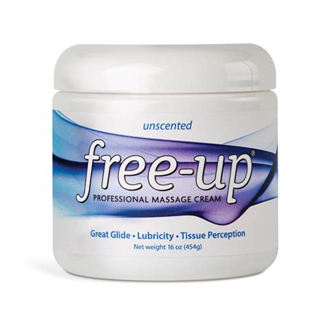 The areas targeted are usually layers of muscles, tendons, and/or other deep tissues under your skin. Free-Up Soft Tissue Massage Cream | North Coast Medical