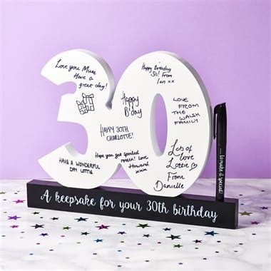 A 30th birthday marks a turning point in a man's life. 30th Birthday Gifts | Birthday Present Ideas | Find Me A Gift