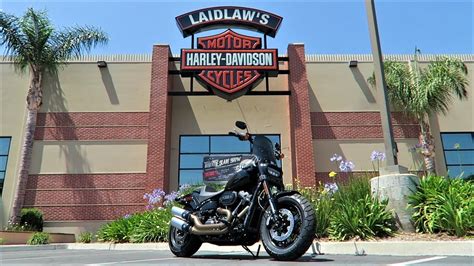L.a.'s oldest, largest, and finest. Club Style 2018 Fatbob Harley-Davidson by Laidlaw's H-D ...
