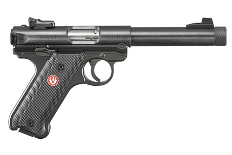 Shop Ruger Mark Iv Target 22lr Rimfire Pistol With Threaded Barrel For