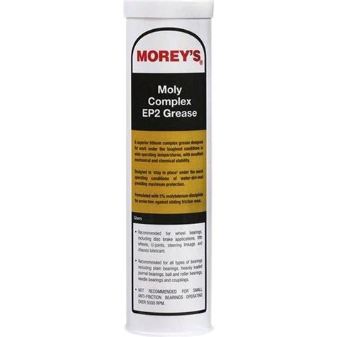 Morey Oil Moly Complex 2 Grease Cartridge 450g 43004 Mcg