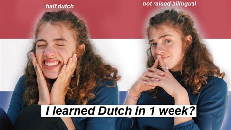 I Learned Dutch In A Week To Reclaim My Heritage 🇳🇱 Youtube