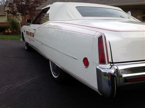 1973 cadillac eldorado indy 500 pace car convertible with 49k original miles for sale in