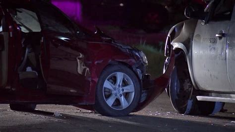 Suspected Drunk Driver Slams Into Houston Police Officers Patrol Car Abc13 Houston