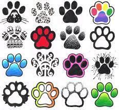 A paw print made by a dog will have nail marks at the top of the paw pad impression, a cat will only have paw pad impressions. Paw ideas | Cat paw tattoos, Dog paw tattoo, Cat tattoo ...