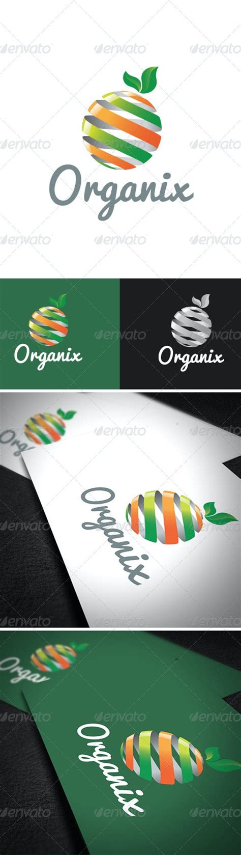 Organix Logo Template By Peregrino96 Graphicriver
