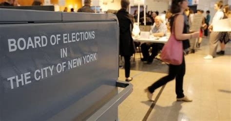 Presumptuous Politics The New York City Board Of Elections Admits To