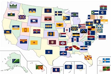 Us State Flag Redesigns Rvexillology