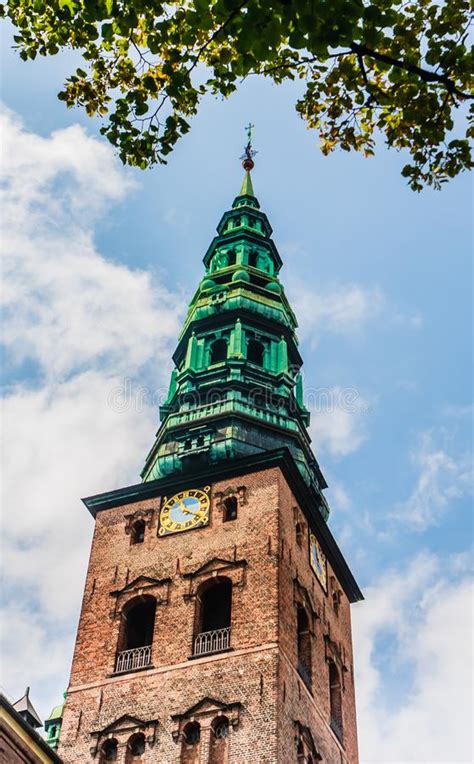 Nikolaj Church At Copenhagen Stock Image Image Of