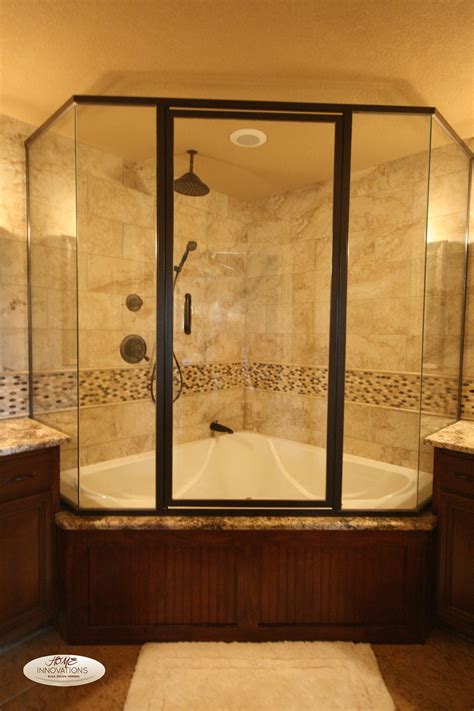 Bathroom Ideas Corner Tub Shower Combo Units White Decoratorist 40335