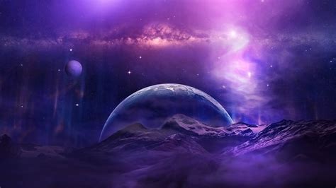 Purple Galaxy Wallpapers
