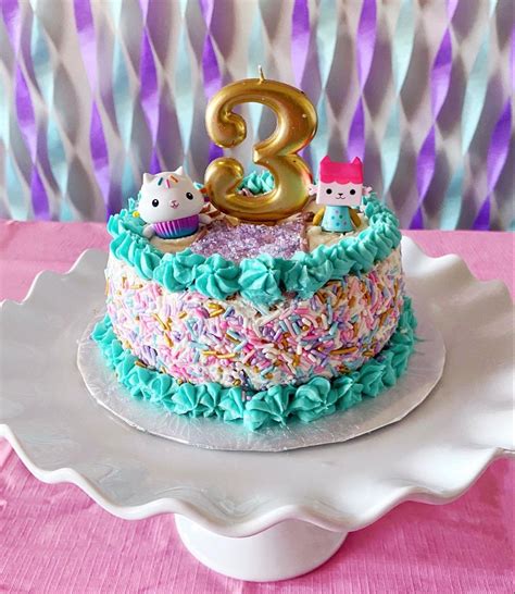 Gabbys Dollhouse Birthday Cake Birthday Cake Pictures Birthday