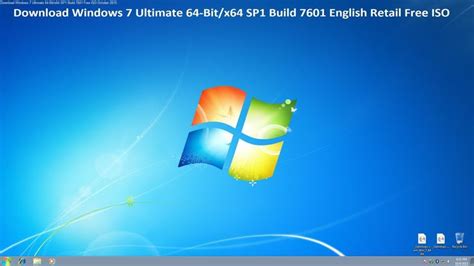 Download the original official iso of windows 7 ultimate with sp1. Download Windows 7 Ultimate 64-Bit/x64 SP1 Build 7601 Free ...