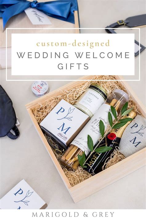 Custom Branded California Inspired Luxury Wedding Welcome Boxes