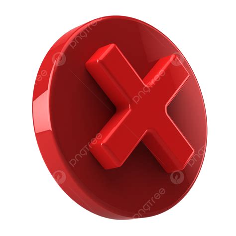Tilted Cross Clipart Vector 3d Red Cross Sign Tilt Up To The Right 3d Cross Icon Png Image
