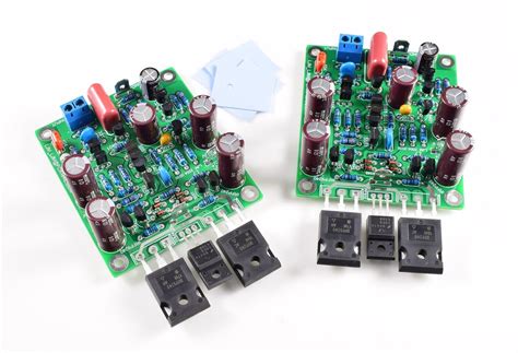 L Mosfet Stereo Audio Power Amplifier Board Kit Diy Channels