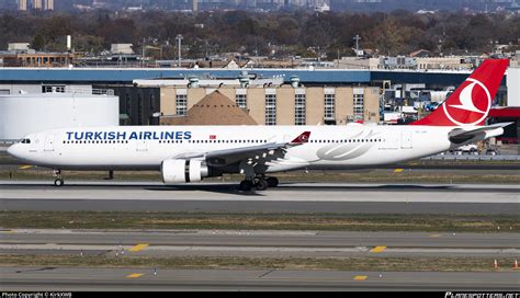 Tc Jof Turkish Airlines Airbus A330 303 Photo By Kirkxwb Id 1355220