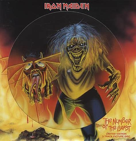According to the liner notes, iron maiden once faced the members of scorpions in a soccer/football match. Iron Maiden The Number Of The Beast UK 12" Picture Disc ...