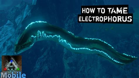 How To Tame Electrophorus Ark Mobile S1e27 Youtube