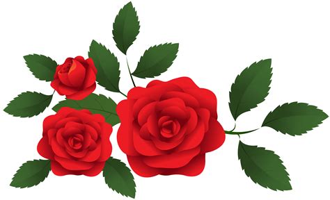 Red Roses Decoration Png Clip Art Gallery Yopriceville High Quality