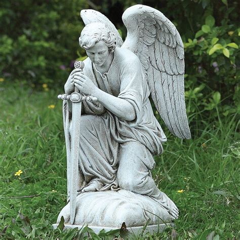 Josephs Studio Kneeling Male Angel Statue And Reviews Wayfair
