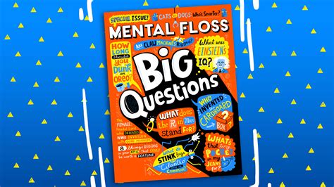 Surprise A Special Print Issue Of Mental Floss Magazine Is On Newsstands Now Mental Floss