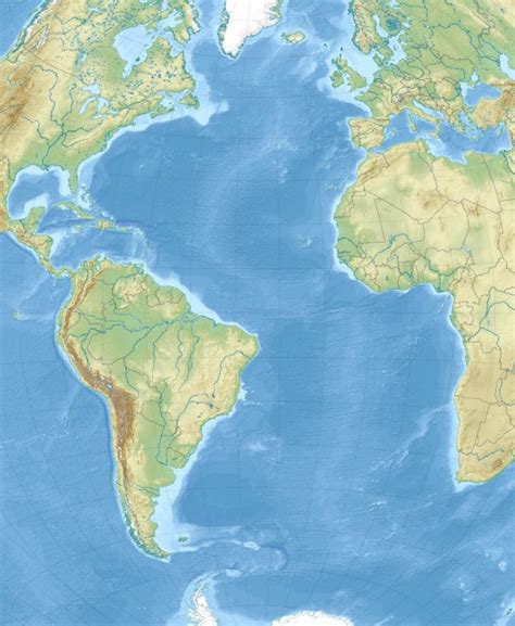 Atlantic Ocean Location On Africa Map Ocean Wildlife List
