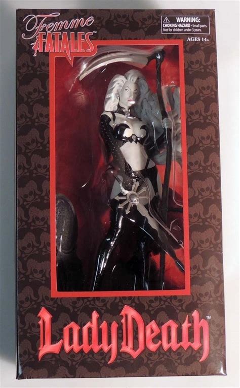 Esl2538 Femme Fatales Lady Death Pvc Statue From Diamond Select Toys
