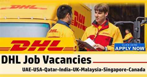 Dhl Job Vacancies Uae Usa Qatar India Uk Malaysia Singapore Canada