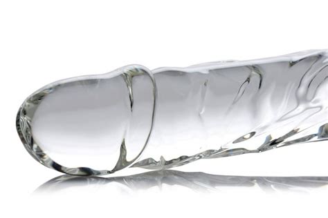 Ms Af178 Brutus Glass Dildo Thruster Clear Honeys Place