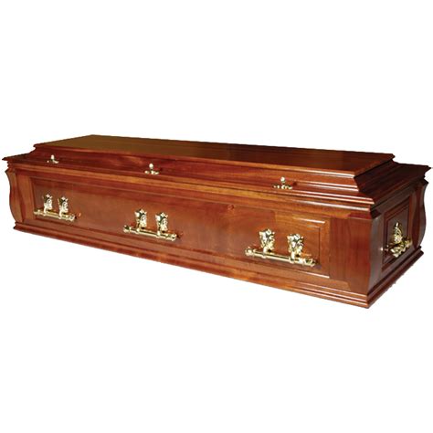 Solid Mahogany Casket Thorley Smith Ltd Funeral Supplies