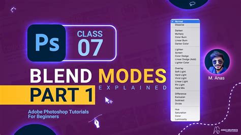 Photoshop Blending Modes Explained Part Adobe Photoshop Tutorials For Beginners Class
