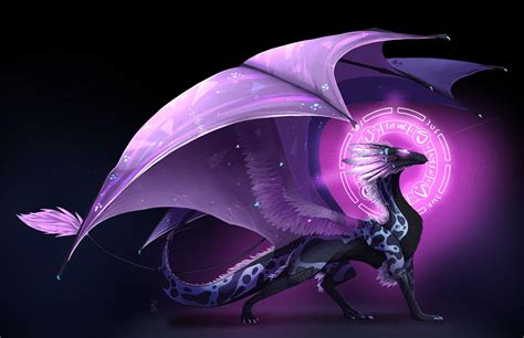 Beautiful Purple Dragon Wallpapers Top Free Beautiful Purple Dragon Backgrounds Wallpaperaccess