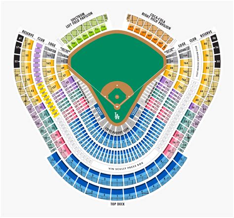 Dodger Stadium Seating Chart With Seat Numbers Bullpen Loge Box Mvp