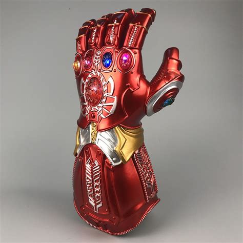 Iron Man Thanos Infinity Gauntlet Avengers Infinity War Gloves Led
