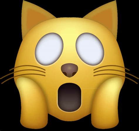 Download Shocked Cat Face Emoji