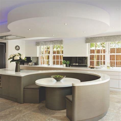 Circular Kitchen Island Designs Luxury Kitchen Design Curved Kitchen