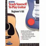 Teaching Yourself To Play Guitar Pictures