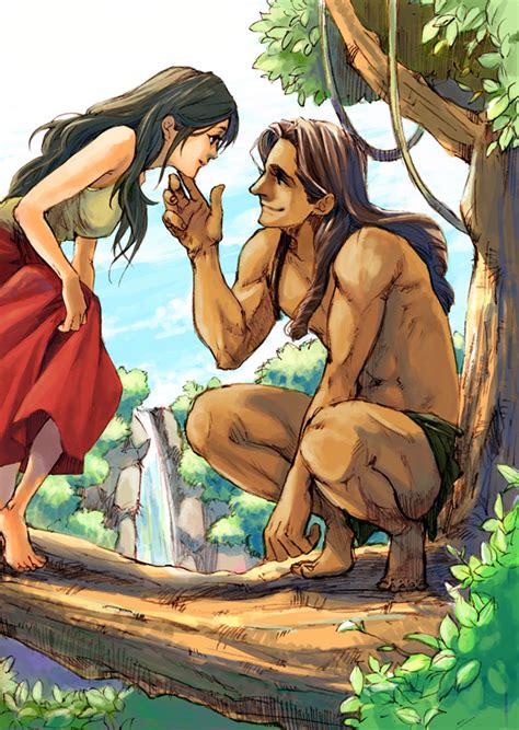 Tarzan And Jane Walt Disney S Tarzan Fan Art 34490916 Fanpop