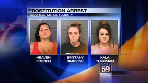Six Women Arrested In Bluefield Wv Prostitution Sting