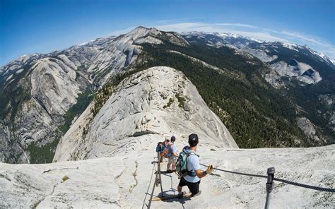 Half Dome Day Hike In Yosemite National Park Is The Parks