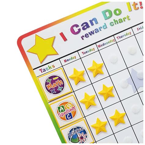 I Can Do It Reward Chart Supplemental School Subject Pack By Kenson