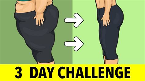 3 Day Legs Fat Burn Challenge Youtube