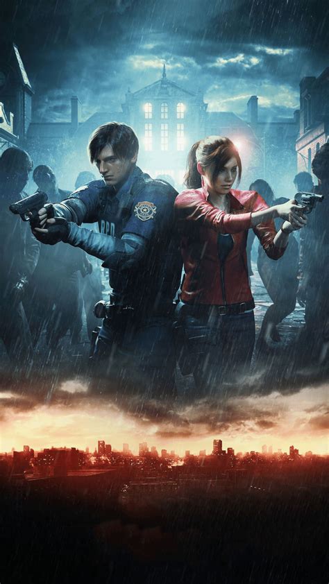 1080x1920 Resident Evil 2 Official Art 2019 Iphone 7,6s,6 Plus, Pixel
