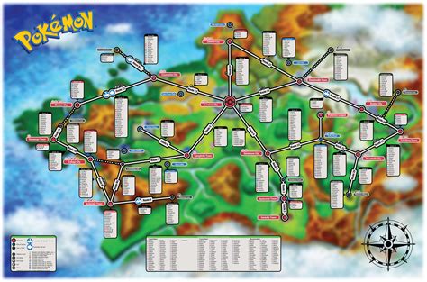 This Map Shows Where To Find Pokmon In Omega Ruby And Alpha Sapphire
