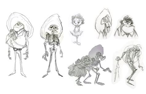 40 Concept Art For Pixars Coco By John Nevarez Character Design Disney