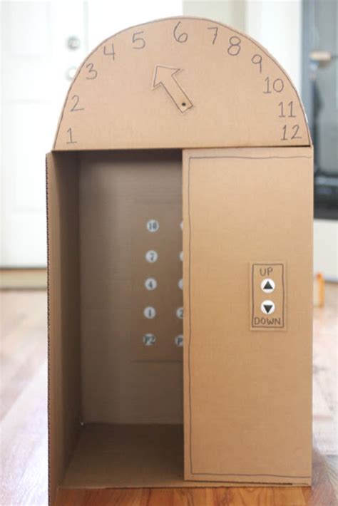 The Cutest Cardboard Box Crafts For Kids Messy Little Monster