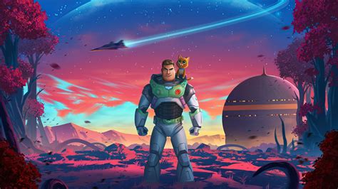 Download Pixar Movie Buzz Lightyear 2022 Fan Art 1920x1080 Wallpaper